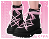 ♡ hexa boots | pink