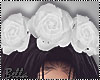 ^B^ White Roses Crown