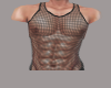 Netted Tank Top Black