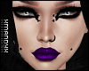 Wicca Allie Purple Lips