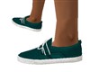 TEAL LOAFERS