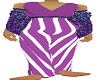 anora pantsuit purple