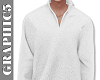 G5. White Fleece Sweater