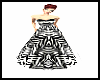 MM Zebra Print Gown