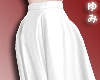 ゆみ White Long Skirt