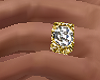 Diamond w Gold Ring