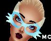 M~BabyBlue Kat Glasses