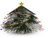 sparkling christmas tree