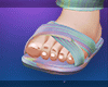Holo Runway Slippers