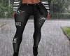 Black Decal Jeans