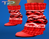!TP! Red Cosy Boots