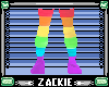 rainbow socks :D