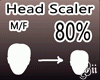 Scaler Head 80% M/F