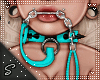 !S Daddy's Leash Teal