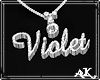 *Necklace Violet