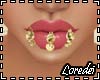 L♦ Gold Lips Bits
