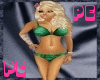 [PE] hot green bikini