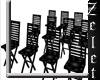 12 Black Wedding Chairs