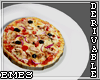Any Food Plate-Pizza