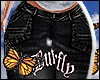 - Denim Pant butterfly
