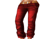 Cute Baggy Pants Red