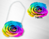 Rainbow Rose Purse
