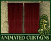 Animated Curtains Red