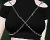 Black Chained C-Top