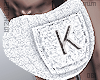 MWM' Ring Letters 'K