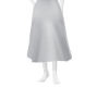 white satin skirt