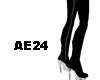 [AE24] Black/Clear Boots