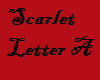 Scarlet Letter Line Rack