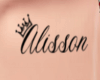 Tatto Alisson