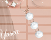★ White Pearl Earring