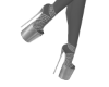 SILVER DIVA HEELS