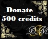 Donate - 500 IMVU Credit