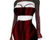 sxy red/blk dress~K