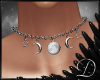 .:D:.Black Moon Necklace