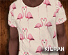 -k- Flamingo long tshirt