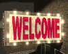 Welcome Marquee