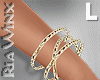 Gold Bangle Bracelets L