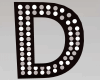 Wall Night Letter D