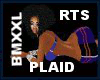 PLAID BMXXL SEXY DRESS