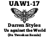 Darren Styles us against