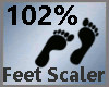 Feet Scaler 102% M