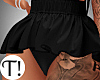 T! Laila Black Skirt/Tat
