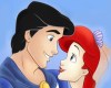 Ariel with her Prince