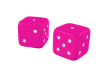 Pink Dice Seating