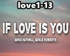 *If love..* G. Hatwell&