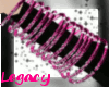 -Black+Pink- Bracelets